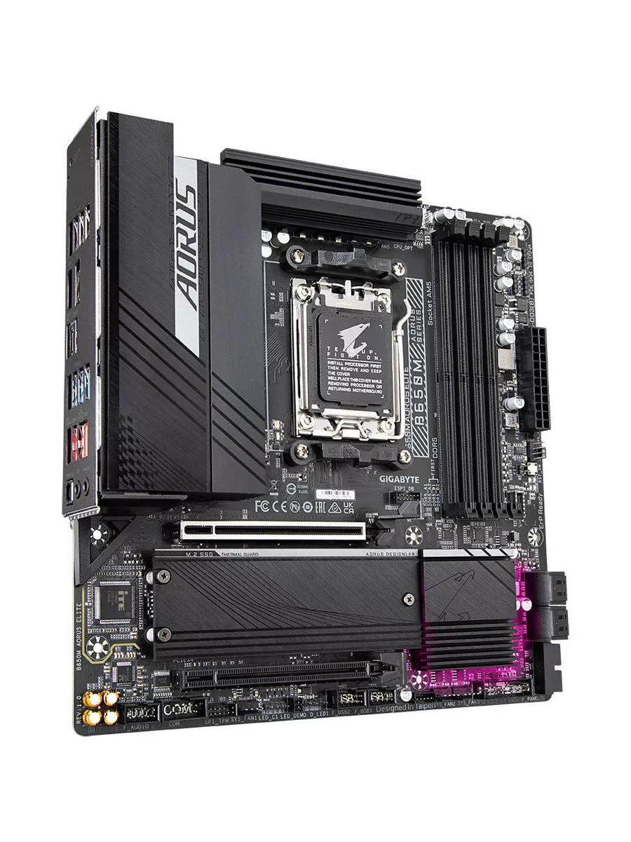 Материнская плата B650M AORUS ELITE, Micro-ATX AM5 DDR5